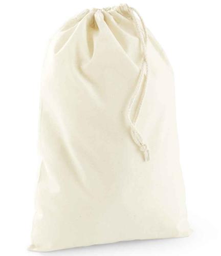 Westford Mill Recycled Cotton Stuff Bag - NAT - M